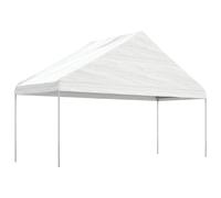 vidaXL Pavillon avec toit blanc 17,84x5,88x3,75 m Polyéthylène