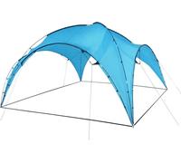 vidaXL Pavillon en dôme 450x450x265 cm bleu clair