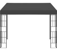 vidaXL Pavillon mural 3x3 m Anthracite Tissu