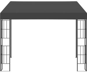 vidaXL Pavillon mural 3x3 m Anthracite Tissu
