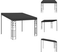 vidaXL Pavillon mural 3x3x2,5 m Anthracite - Pavillons & Tentes de réception