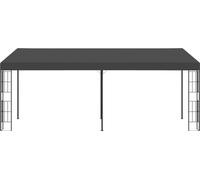 vidaXL Pavillon mural 3x6 m Anthracite Tissu