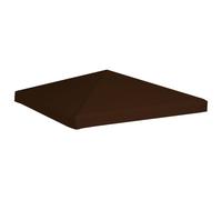 vidaXL Pavillondach 310 g/m² 3x3 m Braun