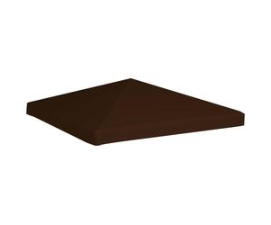 vidaXL Pavillondach 310 g/m² 3x3 m Braun