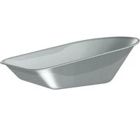 vidaXL Pelle de rechange pour brouette Argent 90 x 63 x 28 cm Acier