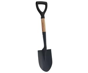 vidaXL Pelle Noir 68,5 cm Acier Émaillé et Bois Massif