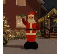 VIDAXL Père Noël gonflable avec LED - 370 cm