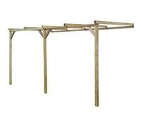 vidaXL Pergola à appentis 2 x 4 x 2 2 m Bois