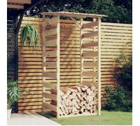 vidaXL Pergola 100x90x200 cm avec toit – Bois de pin imprégné