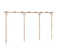 Vidaxl Pergola Bambou 385x40x205 Cm