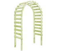 vidaXL Pergola de jardin 130×60×230 cm Bois de pin imprégné Vert G
