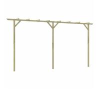 vidaXL Pergola de jardin 410 x 40 x 203 cm Bois