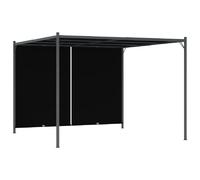 vidaXL Pergola de jardin avec toit rétractable