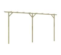 vidaXL Pergola de jardin 400 x 40 x 205 cm Bois