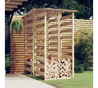 vidaXL Pergolas avec toits 2 pcs - Bois de pin imprégné