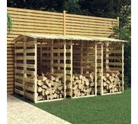 Vidaxl Pergolas Avec Toits 6 Pcs 100x90x200 Cm Bois De Pin Imprégné