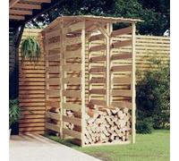 vidaXL Pergolas avec toits 2 pcs - Bois de pin imprégné