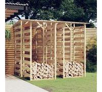 vidaXL Pergolas avec toits 4 pcs 100x90x200 cm - Bois
