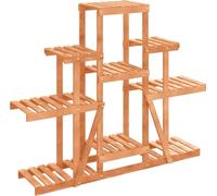 vidaXL Pied à fleurs 110x25x96 cm bois massif sapin