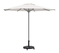 vidaXL Pied de parasol Art déco Noir Ø 45 x 39,5 cm Fer – Pour mâts Ø38-48 mm