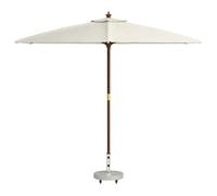vidaXL Pied de parasol rond 29,8 kg gris granit acier inoxydable