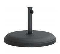 vidaXL Pied de parasol Ø32/35/38 mm Mât 25 kg Rond