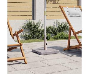 vidaXL Pied de parasol Base carrée 20kg