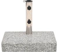 vidaXL Pied de parasol Granit Rectangulaire 25 kg