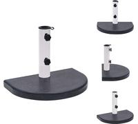 vidaXL Pied de parasol noir 40x28x4 cm Granit - Pied de parasol