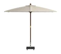 vidaXL Pied de Parasol Noir 45 x 45 x 45 cm Granite, Support de Parasol extérieur, Base en Granit Durable, Stable et Mobile, pour Jardin et terrasse