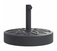 vidaXL Pied de parasol pour mât Ø38/48 mm 25 kg Rond