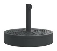 vidaXL Pied de parasol pour mât Ø38/48 mm 25 kg Rond