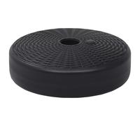 vidaXL Pied de parasol sable/eau 24 L noir