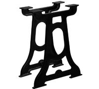 VidaXL Pied table de salle à manger 2 pcs