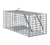 vidaXL Piège à animaux Anthracite 31 x 13 x 12cm Acier