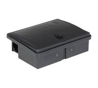 vidaXL Pièges à Souris 10 pcs Noir 13x10x4 cm, boîte à Rats, appât pour Souris, boîte à appâts pour Rats, boîte à appâts, Station d'appât pour Rats