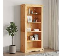 vidaXL Bibliothèque Pin 5 niveaux – Étagère à livres 80x40x170 cm