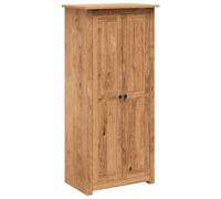 vidaXL Pin Massif Garde-Robe Penderie Armoire de Rangement Stockage Armoire de Vêtements Chambre à Coucher Maison 80x50x171,5 cm Assortiment Panama