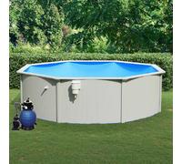 vidaXL Piscine 460x120 cm avec pompe filtrante