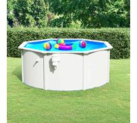vidaXL Piscine Acier - 300x120 cm