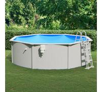 vidaXL Piscine avec échelle 460x120 cm