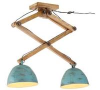 VIDAXL Plafonnier Bleu Délavé - 25W 29x18x85 cm E27
