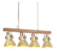 vidaXL Plafonnier Industriel Lampe Suspendue Eclairage Luminaire Salon Salle à Manger Cuisine Maison Intérieur Laiton E27 320522
