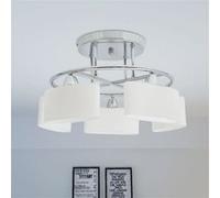 VidaXL Plafonnier 5 globes ellipsoïdes E14