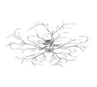 VIDAXL Feuille Plafonnier Cristal