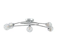 Vidaxl Plafonnier Avec Abat-Jour En Maille Métallique Pour 5 Led G9