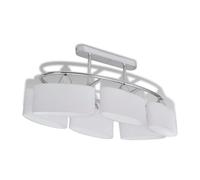 Vidaxl Plafonnier Avec Abat-Jour En Verre Pour 6 Ampoules E14 Multicolore