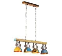 Vidaxl Plafonnier Industriel 25 W Multicolore 111 Cm E27 Multicolore