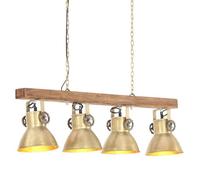 vidaXL Plafonnier Industriel Lampe Suspendue Eclairage Luminaire Salon Salle à Manger Cuisine Maison Intérieur Laiton E27 320522
