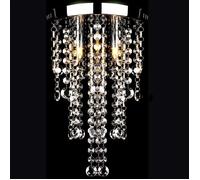 vidaXL Plafonnier 241382 Cristal blanc en métal blanc avec perles
